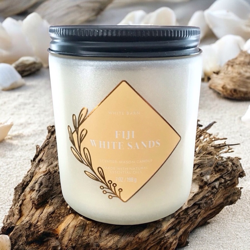 🆕30+ Hrs Fiji White Sands Single Wick Candle